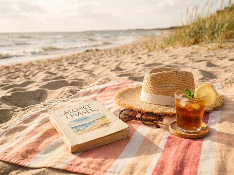 Detektyw(ka) na plaży — angielski kryminał, który czytałam za parawanem