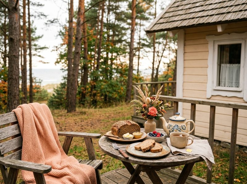 Weekend z dziećmi w Dębkach we wrześniu — pogoda, domki, plaża i sklepy